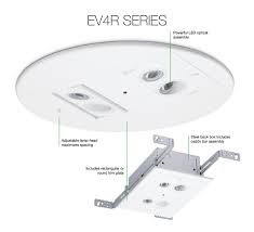 recessed ceiling mount emergency light fixture 