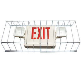 Steel Wire Cage for Exit Signs and Emergency Lights