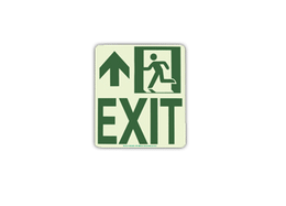 Wall Mounted Exit Sign (Left)
